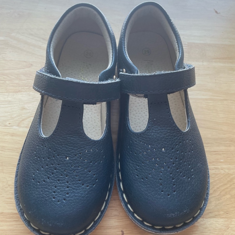 Kids NavyMary Jane Dress Shoes